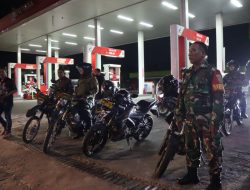 Jelang Pelantikan Presiden RI, Tiga Pilar Kamtibnas Balam patroli Besar-Besar An