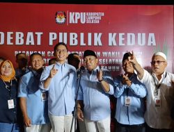 Adu Gagasan Debat Kedua Lamsel, Kedua Paslon Cabub Bikin Gereget