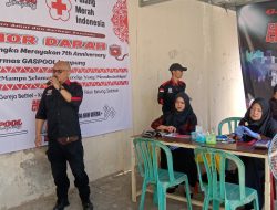Anniversary HUT Ke-7 Gaspool Lampung Adakan Kegiatan Donor Darah