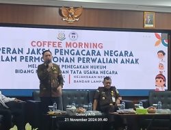 Peringatan Hari Anak, Pj Walikota Bandar Lampung Apresiasi Kegiatan Kejaksaan Negeri