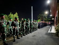 Jelang Pilkada 2024 TNI-Polri Tingkatkan Stabilitas Keamanan Patroli Skala Besar Di Bandar Lampung