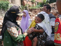 Pulang Retret Walikota Balam Sigap Beri Bantuan Korban Banjir