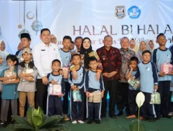 Walkot Bandar Lampung Hadiri Giat Halal Bihalal Disdik Di SDB Langkapura