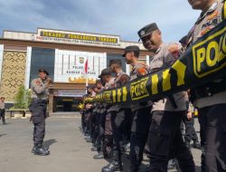 Kerahkan 691 Personel Gabungan Polda Dan Polresta Bandar Lampung, Pastikan Peringan Hari Buruh Aman