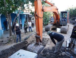 Pemasangan Box Culvert 300 Meter Di Lakukan Wali Kota Balam Dan Minta Pihak PT Pelindo Untuk Kerja Sama Atasi Banjir Di Panjang