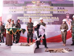 Peletakan Batu Pertama Di Pasar Koga Di Lakukan Walikota Kota Bandar Lampung