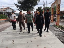 Walkot Balam Tinjau Perbaikan Jalan Tirtayasa