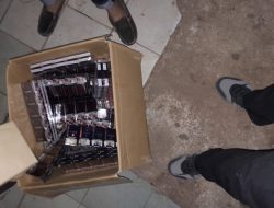 Toko Grosir Di Desa Mergodadi Pesawaran Yang Jual Rokok Ilegal Diduga Dibekingi Aparat