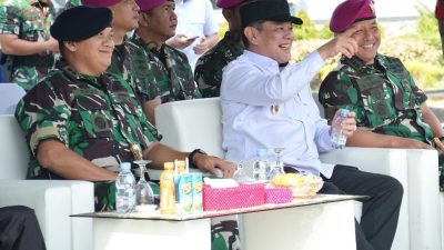 Upacara Penutupan Diksarmil Dan Manajerial SPPI Batch III Satdik II E Yonif 9 Marinir Tahun 2025