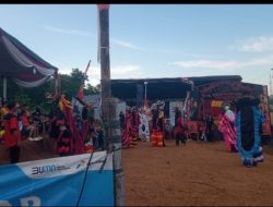 Meriah HUT RI ke-80 Warga Perumahan Citra Kesuma Gelar Kesenian Kuda Kepang dengan Segenap Prajurit Marinir.