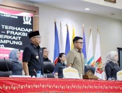 Ketua DPRD Lampung Apresiasi Strategi Gubernur dalam Penyusunan APBD 2026