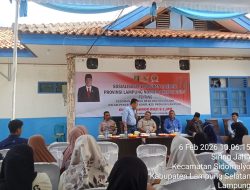 Anggota DPRD Lampung Sosialisasikan Perda Rembug Desa di Lampung Selatan