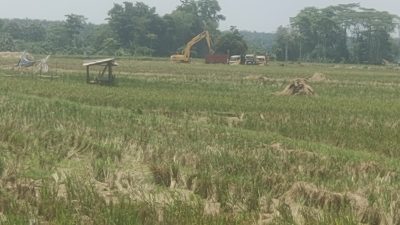 Tambang Galian C Di Lamteng Di Duga Ilegal, Disinyalir Di Bekingi Oknum APH