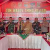 Kasrem 043/Gatam Sambut Tim Wasev Pusterad Tinjau Lokasi TMMD ke-128 Pekon Kalimiring